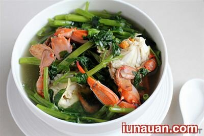 Ảnh minh họa 6 - Thơm ngon, bổ dưỡng món canh ghẹ nấu rau muống ngon ngất ngây!