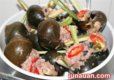 Ảnh minh họa 5 - Hướng dẫn cách làm ốc bươu nhồi thịt ngon tuyệt đổi vị cho ngày cuối tuần !