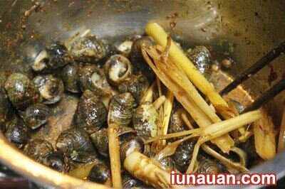 Ảnh minh họa 4 - Cay cay thơm thơm với món ốc xào sả ớt cực ngon miệng !