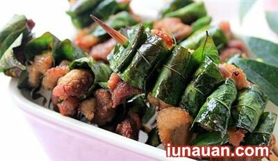 Ảnh minh họa 2 - Ứa nước miếng với món thịt vịt xiên lá mắc mật nướng càng ăn càng thèm !