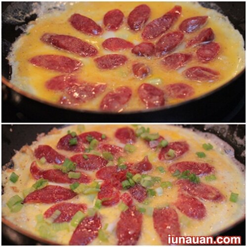 Ảnh minh họa 7 - Giản đị ngon cơm với món trứng rán lạp xưởng cực đơn giản !