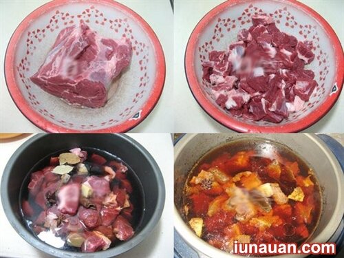 Ảnh minh họa 3 - Cách làm món thịt bò hầm khoai tây siêu ngon, siêu đơn giản !