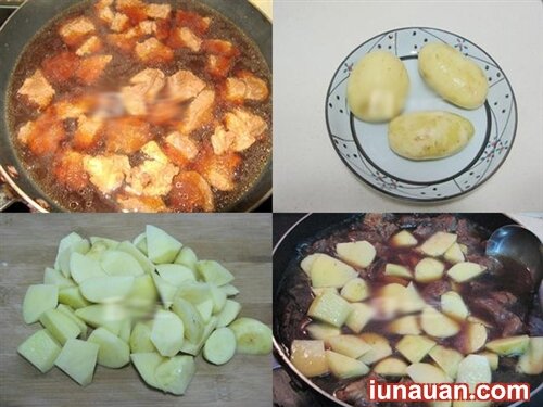 Ảnh minh họa 5 - Cách làm món thịt bò hầm khoai tây siêu ngon, siêu đơn giản !