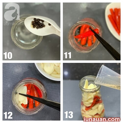 Ảnh minh họa 6 - Hướng dẫn cách làm món tỏi ớt ngâm giấm giòn ngon, không bị nổi váng, tốt cho sức khỏe !