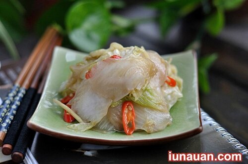 Ảnh minh họa 2 - Cách làm món cải thảo xào cay cho ngày đông lạnh !