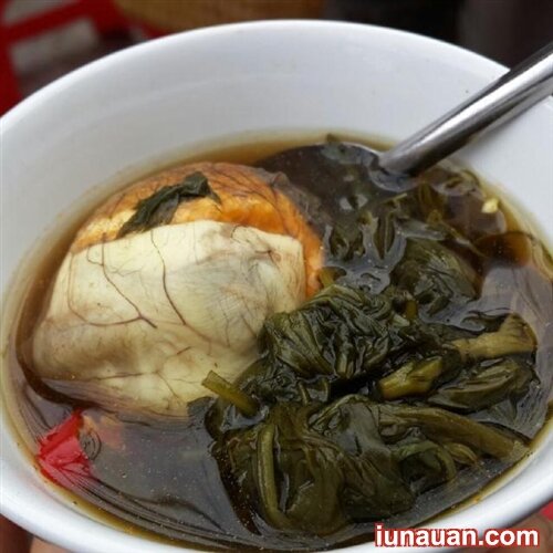 Ảnh minh họa 2 - Cách làm món trứng vịt lộn hầm ngải cứu - món ăn tốt cho sức khỏe !