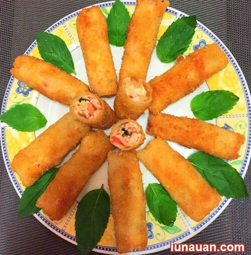 Ảnh minh họa 2 - Hướng dẫn cách làm món nem hải sản chiên xù giòn ngon tuyệt đỉnh !