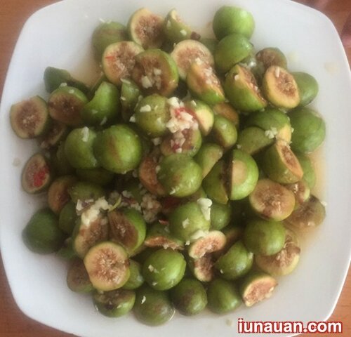 Ảnh minh họa 2 - Chống ngấy ngày hè với món sung muối xổi giòn tan ngon miệng !