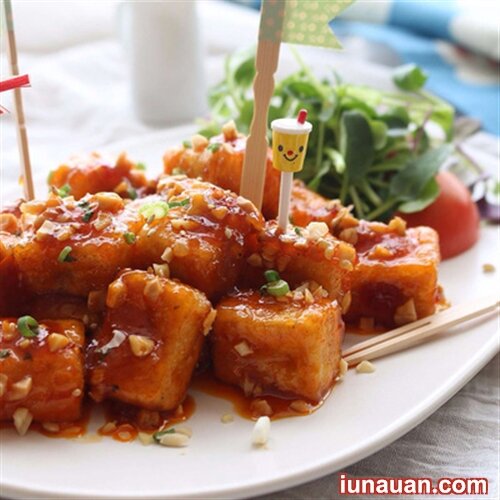 Ảnh minh họa 2 - Cách làm món đậu phụ chiên sốt chua ngọt cực ngon miệng theo phong cách Hàn Quốc !