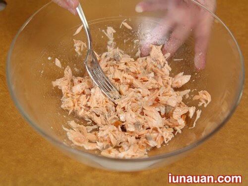 Ảnh minh họa 4 - Vừa ngon vừa lạ với món cơm nắm cá hồi siêu đơn giản !