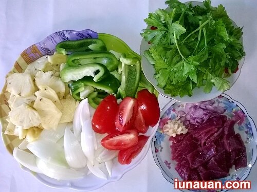 Ảnh minh họa 4 - Cách làm món thịt bò xào thập cẩm siêu ngon, siêu dễ !