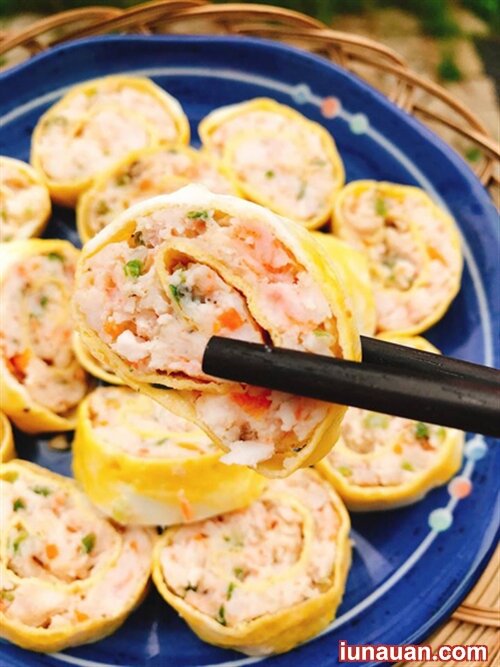 Ảnh minh họa 2 - Ngậy thơm món trứng cuộn tôm hấp đơn giản, nhẹ nhàng !