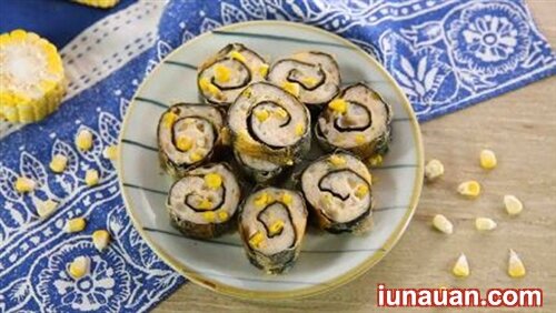 Ảnh minh họa 2 - Cách làm món chả tôm cuộn rong biển thơm ngon bất ngờ !