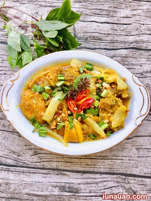 Ảnh minh họa 2 - Mới lạ, độc đáo với cách làm món gà om nước cốt dừa ngon tuyệt cú mèo !