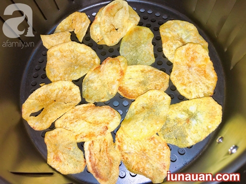 Ảnh minh họa 4 - Hướng dẫn cách làm món snack khoai tây giòn tan bằng nồi chiên không dầu cực đơn giản !