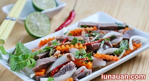 Ảnh minh họa 2 - Đưa đẩy, dễ ăn với món nộm lưỡi heo cho ngày nắng !