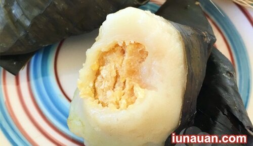 Ảnh minh họa 2 - Nhẹ nhàng giản dị với món bánh nếp nhân đậu xanh dừa cực ngon miệng !