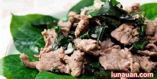 Ảnh minh họa 2 - Thơm phưng phức món thịt bò xào lá lốt ngon không cưỡng nổi !