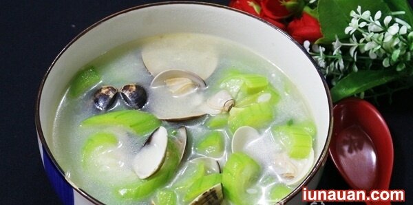 Ảnh minh họa 5 - Cách làm món canh mướp nấu ngao thơm ngọt, dễ ăn cho ngày nắng !