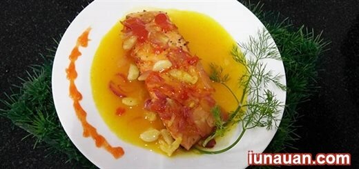 Cách làm món cá hồi sốt cam sanh chảnh - món ăn bổ dưỡng và ngon miệng !