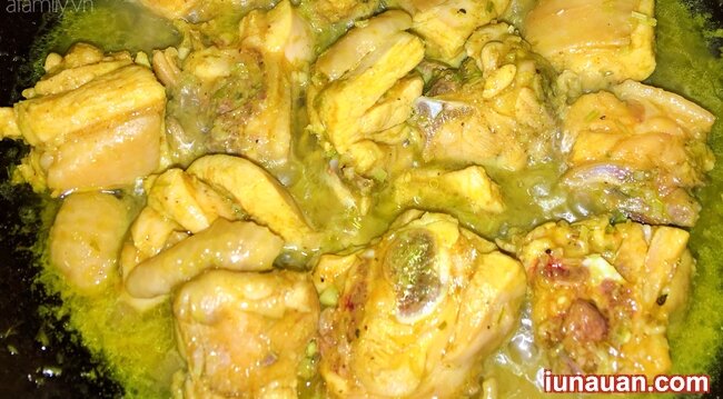 Ảnh minh họa 6 - Mới lạ, độc đáo với cách làm món gà om nước cốt dừa ngon tuyệt cú mèo !