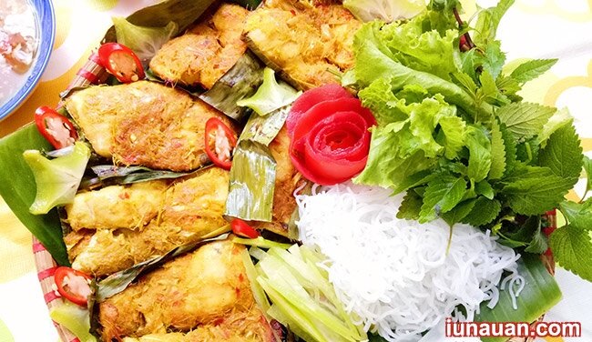 Ảnh minh họa 2 - Thơm nức món cá nướng lá chuối thơm ơi là thơm !
