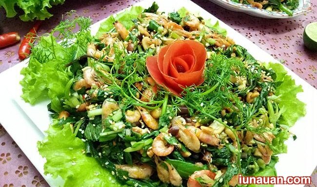 Ảnh minh họa 2 - Bí kíp làm món nộm rau muống dân dã, chuẩn vị không bao giờ chán !