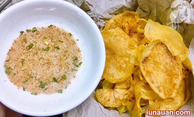 Ảnh minh họa 5 - Hướng dẫn cách làm món snack khoai tây giòn tan bằng nồi chiên không dầu cực đơn giản !