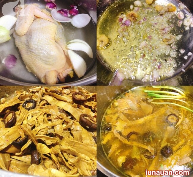 Ảnh minh họa 4 - Hướng dẫn cách làm món bún gà nấu măng ngọt thơm, dễ ăn cho ngày nắng !